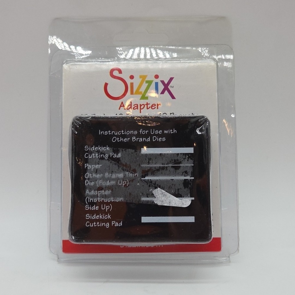 NEW Sizzix Sidekick Adapter 10 Pack #654449 Thin Die Cutting Spacer